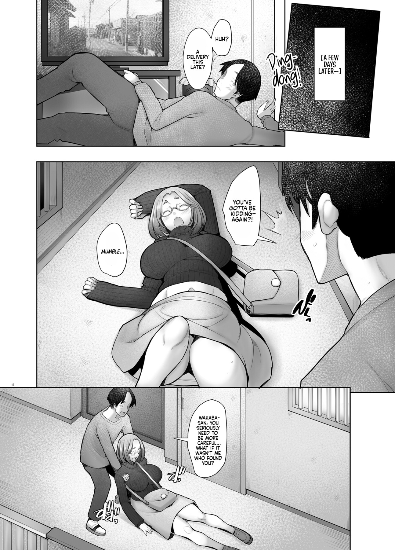 Hentai Manga Comic-Wakaba-san Next Door — The Ridiculously Stacked OL in Her 30s-Read-10